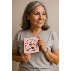 Bracelet And Tray Gift For Gigi Beaded‎ Blue And Silver Different Bracelet